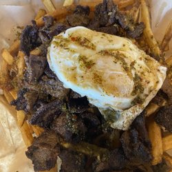 Chimichurri fries