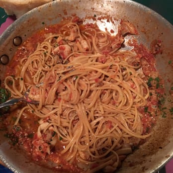 The Daily Catch - Calamari and clams linguine with red sauce. - Italian Near Me - Boston, Massachusetts