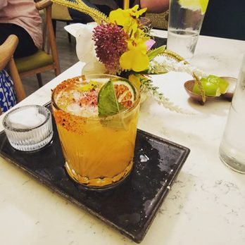 INTIMO - Spicy Passion Fruit Margarita - Peruvian Near Me - Miami Beach, Florida INTIMO - Spicy Passion Fruit Margarita - Peruvian Near Me - Miami Beach, Florida