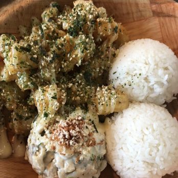 Side Of Aloha - Furikake chicken with rice and crack Mac. Yum! - Hawaiian Near Me - Draper, Utah Side Of Aloha - Furikake chicken with rice and crack Mac. Yum! - Hawaiian Near Me - Draper, Utah
