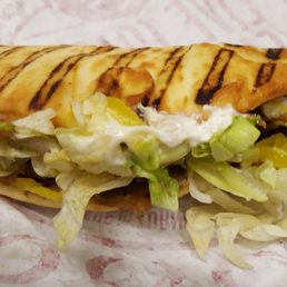 2017-10-25. Quiznos, Rochester Hills, MI. The Gyro Flatbread. Mild flavoured Gyros, Banana Peppers overpowered the dish. Nice try. 2,5 stars 2017-10-25. Quiznos, Rochester Hills, MI. The Gyro Flatbread. Mild flavoured Gyros, Banana Peppers overpowered the dish. Nice try. 2,5 stars