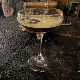 Espresso Martini and Cigar Espresso Martini and Cigar