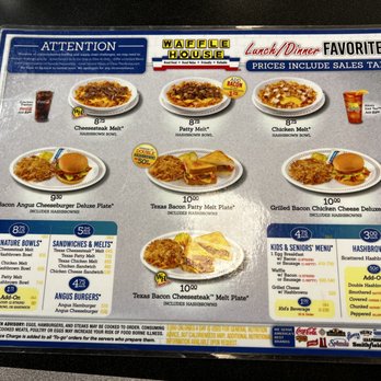Waffle House - Menu - Part 2 of 2. - Breakfast & Brunch Near Me - Atlanta, Georgia Waffle House - Menu - Part 2 of 2. - Breakfast & Brunch Near Me - Atlanta, Georgia