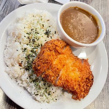 Motto Ramen - Big portion of their Pork Katsu. The sauce is a bomb! - Ramen Near Me - Westminster, California Motto Ramen - Big portion of their Pork Katsu. The sauce is a bomb! - Ramen Near Me - Westminster, California
