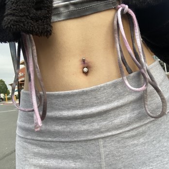 Dedicated Tattoo - navel piercing by Tallia - Tattoo Near Me - Temecula, California
