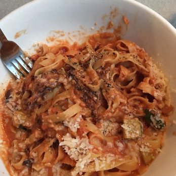 Speranza - The linguine primavera with some Parmesan (already started eating) - Italian Near Me - Los Angeles, California Speranza - The linguine primavera with some Parmesan (already started eating) - Italian Near Me - Los Angeles, California