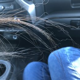 Hair after treatment. It hasn't been not even a month...(about 3.5 weeks post straightening and treatment)