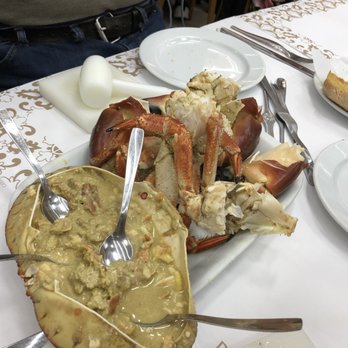Cervejaria Ramiro - Crab with a shell full of crab butter and roe! - Seafood Near Me - Lisbon, 11