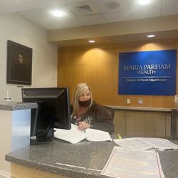 Maria Parham Health - Very kind & helpful receptionist