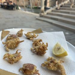 Osteria ai 40 Ladroni - Soft shell crab- €40 not worth it