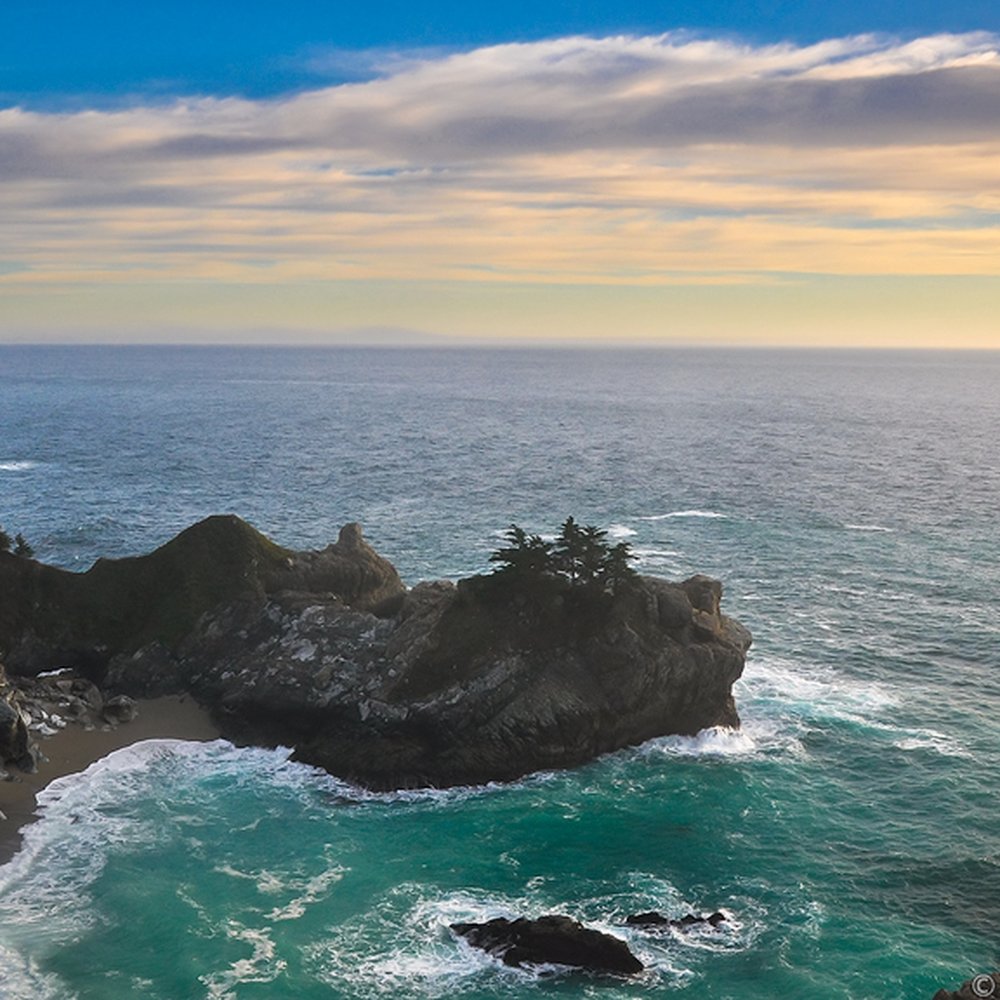 Julia Pfeiffer Burns State Park - View of McWay Falls from the trail - Parks Near Me - Big Sur, California