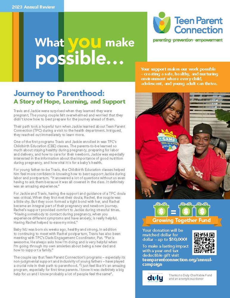 Teen Parent Connection - social services organization in Glen Ellyn, IL