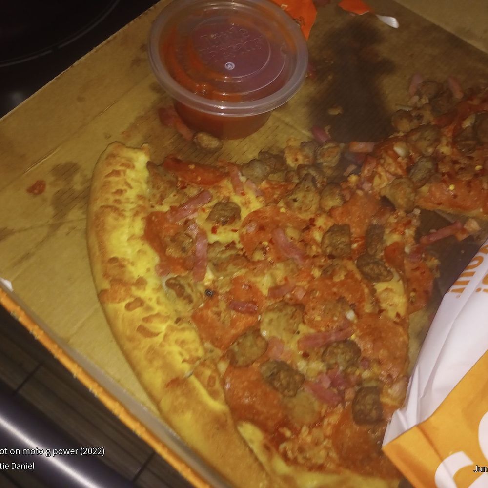 Little Caesars Pizza - 5 meat feast,it was great - Pizza Near Me - Blytheville, Arkansas Little Caesars Pizza - 5 meat feast,it was great - Pizza Near Me - Blytheville, Arkansas