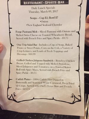 Menu photo 8 TJ'S At The Old Forge Bandera, TX Menu photo 8 TJ'S At The Old Forge Bandera, TX