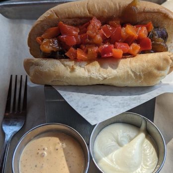 Bangers & Brews - Westside - Bacon duck jalapeño sausage - German Near Me - Bend, Oregon