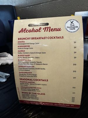 Menu photo 2 The Parkside Cafe Bristol, CT
