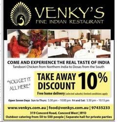 Venkys Indian Restaurant