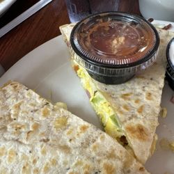 Morning Glory Restaurant - Sunrise quesadilla
