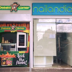 Nailandia - Our branch is located beside a Potato Corner kiosk along E. Rodriguez Sr. Avenue.