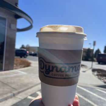 Dynamo Coffee Roasting - Large Oat Milk Latte - Coffee & Tea Near Me - Colorado Springs, Colorado Dynamo Coffee Roasting - Large Oat Milk Latte - Coffee & Tea Near Me - Colorado Springs, Colorado