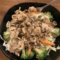 Gin Sen - Fried Garlic and Pepper with chicken