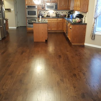 Access Flooring - Satin finish dry.  Can you find the old wood from the new wood? - Flooring Near Me - Hoffman Estates, Illinois