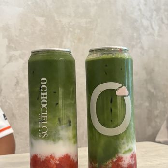 OchoCielos - Matcha con fresa y leche de coco - Coffee & Tea Near Me - San Juan, Puerto Rico OchoCielos - Matcha con fresa y leche de coco - Coffee & Tea Near Me - San Juan, Puerto Rico