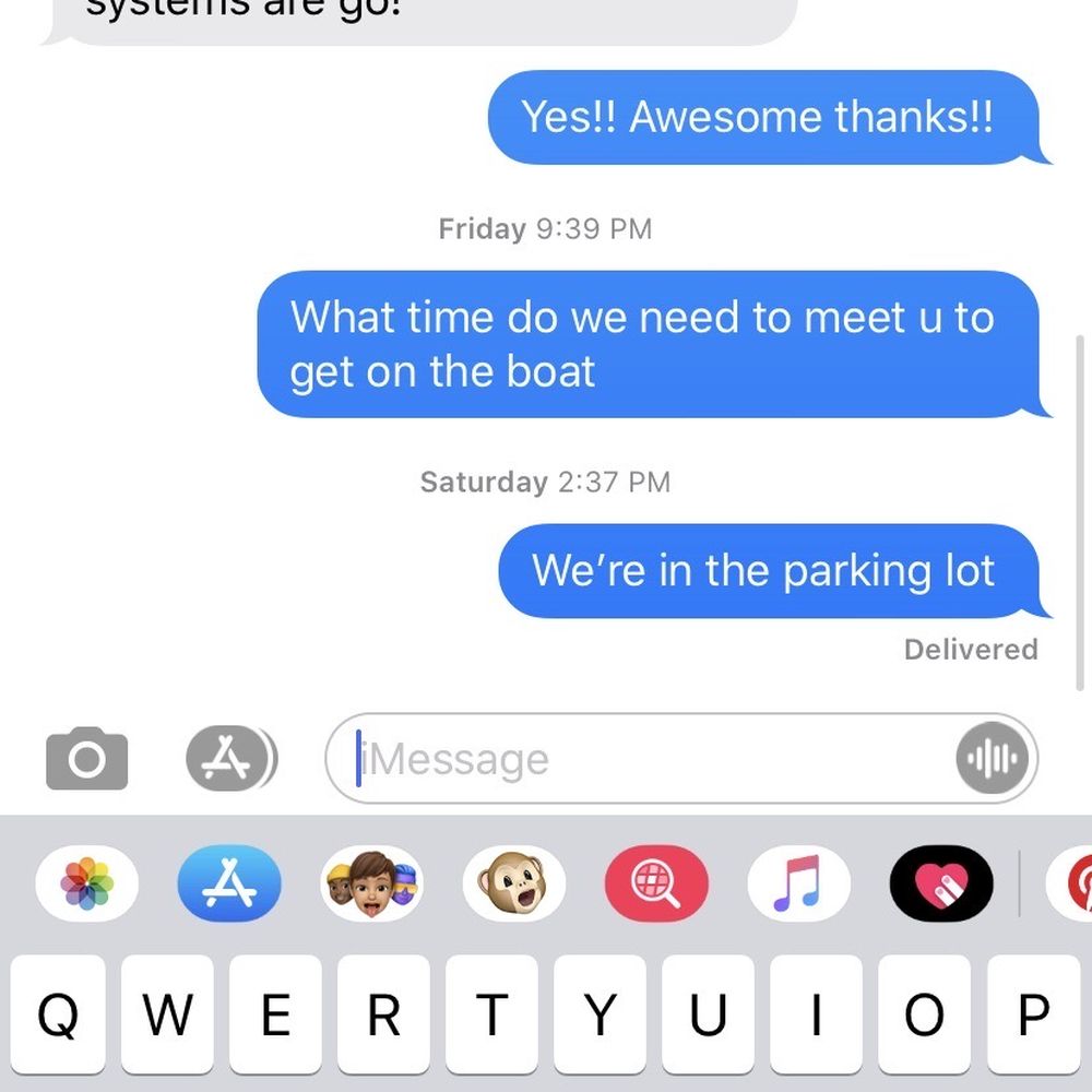 Texting confirmation and never showed. Never texted back or answered phone. Texting confirmation and never showed. Never texted back or answered phone.