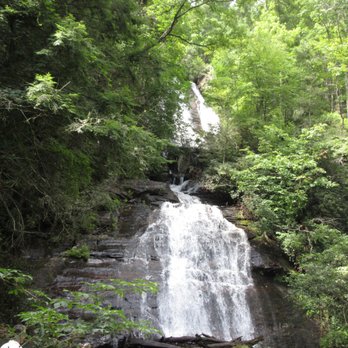 Anna Ruby Falls - Two of the three falls that make up Anna Ruby Falls near Helen, Georgia - Hiking Near Me - White, Georgia Anna Ruby Falls - Two of the three falls that make up Anna Ruby Falls near Helen, Georgia - Hiking Near Me - White, Georgia
