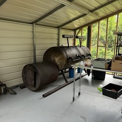 Big Thicket BBQ - Back left smoker