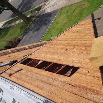 Alpha Home Roofing - Replacing sheathing of other areas of roof - Siding Near Me
