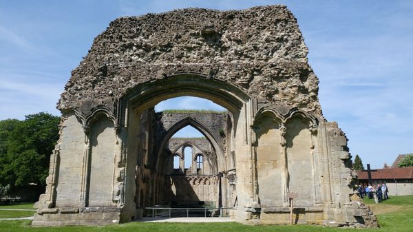 Glastonbury Abbey by null