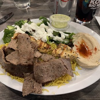 The Green Olive Ventura - Gyro Mix Platter - Mediterranean Near Me - Ventura, California The Green Olive Ventura - Gyro Mix Platter - Mediterranean Near Me - Ventura, California