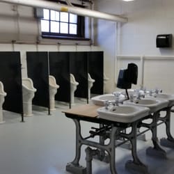 Bowker Auditorium/ Stockbridge Hall - Empty but outdated bathrooms