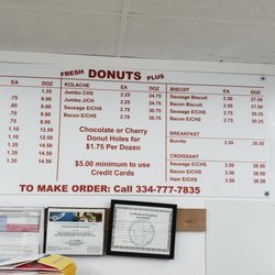 Donut Shack - Menu