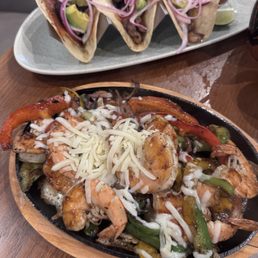 Shrimp Fajitas
