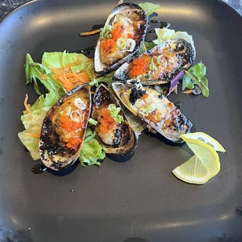 Prime Sushi - Baked Mussels - Sushi Bars Near Me - Bakersfield, California