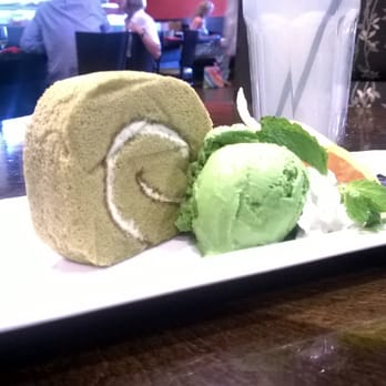 Shogun - Green tea cake and ice cream - Sushi Bars Near Me - San Marcos, California Shogun - Green tea cake and ice cream - Sushi Bars Near Me - San Marcos, California