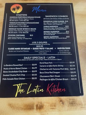 Menu photo 1 The Latin Kitchen Shelby Township, MI Menu photo 1 The Latin Kitchen Shelby Township, MI