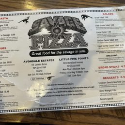 Menu 3/25 Menu 3/25