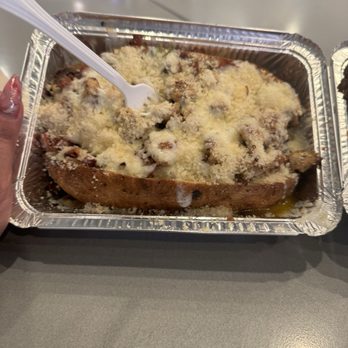 The Melting Station - Alfredo baked potato! - Italian Near Me - Visalia, California The Melting Station - Alfredo baked potato! - Italian Near Me - Visalia, California