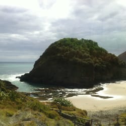 O'neils Bay and Beach - Looking down at O'neils Beach
