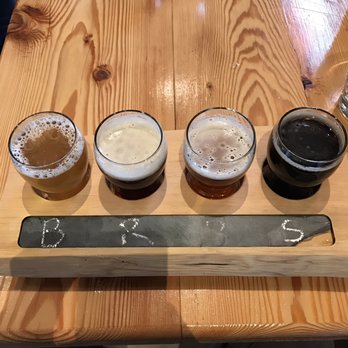 Beach Fire Brewing - Beer Flight - Tapas Bars Near Me - Campbell River, British Columbia