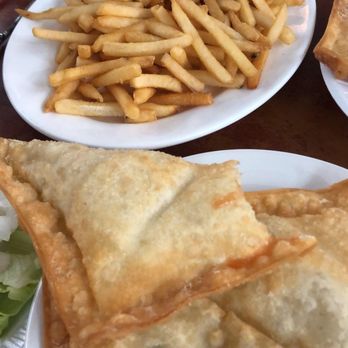 Main Bakhtar Halal Kabab - Bolani with fries - Afghan Near Me - Flushing, New York Main Bakhtar Halal Kabab - Bolani with fries - Afghan Near Me - Flushing, New York