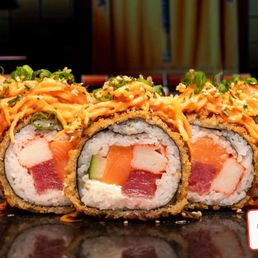 Sus Hi Roll Cheeseburger Roll Volcano Roll