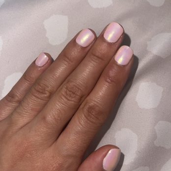 Relaxing Nail Spa - Pink chrome mani - Nail Technicians Near Me - Antioch, California