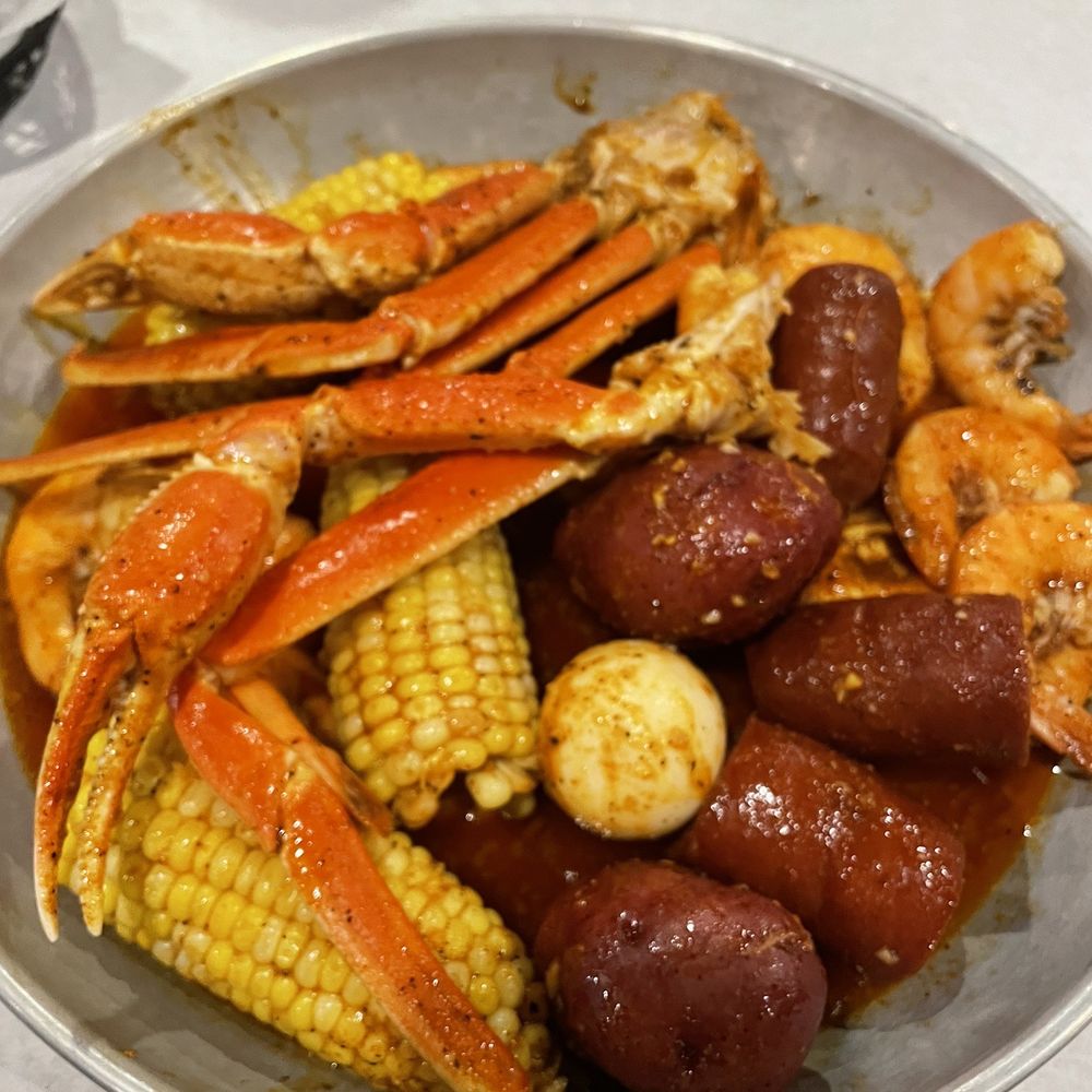 Mr. Crab House - Mr Crab Blend Medium- Rating: 9/10 - Seafood Near Me - Cincinnati, Ohio Mr. Crab House - Mr Crab Blend Medium- Rating: 9/10 - Seafood Near Me - Cincinnati, Ohio
