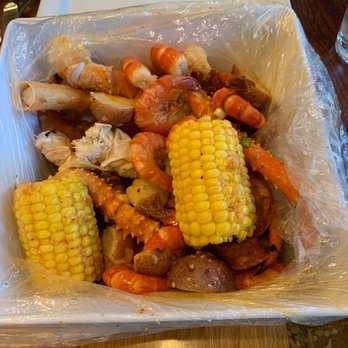 King Crab House - Dinner for 2 1lb Shrimp & 1lb Alaskan Snow Crab Louisiana Style Boil in The Bag Seafood. - Seafood Near Me - Chicago, Illinois King Crab House - Dinner for 2 1lb Shrimp & 1lb Alaskan Snow Crab Louisiana Style Boil in The Bag Seafood. - Seafood Near Me - Chicago, Illinois