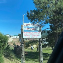 Alpine Village RV Park - Entrance to main park.