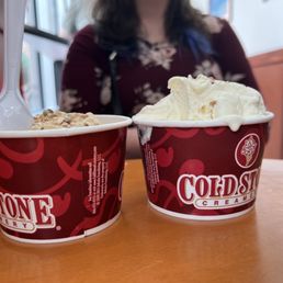 Same size ice cream, sure.